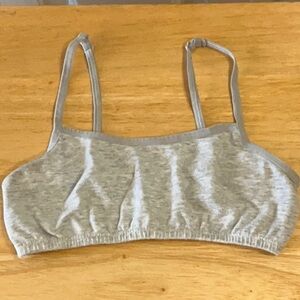 Girls Gray Bralette